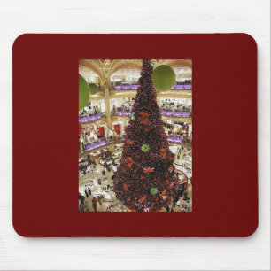 Paris Lafayette Christmas Tree Mousepad