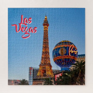 Paris Las Vegas bei Dämmerung - Puzzle