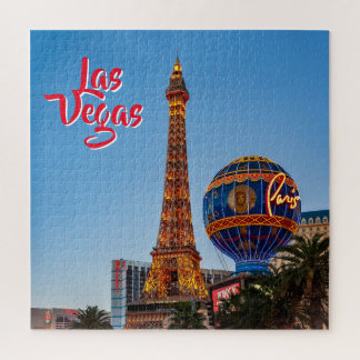Paris Las Vegas bei Dämmerung - Puzzle