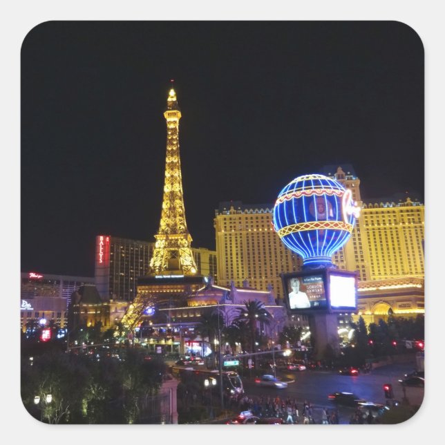Paris Las Vegas Hotel & Casino #3 Stickers (Vorderseite)
