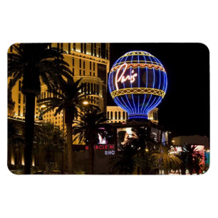 Paris Las Vegas Nights Flexible Magnet #1