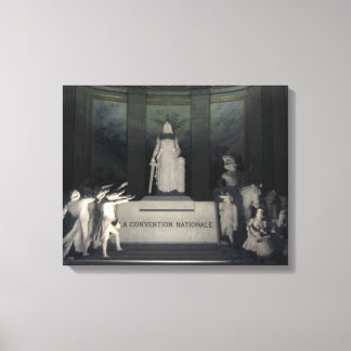 Paris - Le Pantheon Leinwanddruck