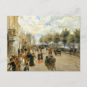 Paris, Le Quai Malaquais, von Renoir Postkarte