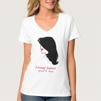 Paris - Le Rouge Baiser (The Red Kiss) T-Shirt
