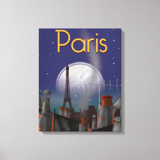 Paris Leinwanddruck (Vorderseite)