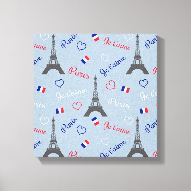 Paris Leinwanddruck (Vorderseite)
