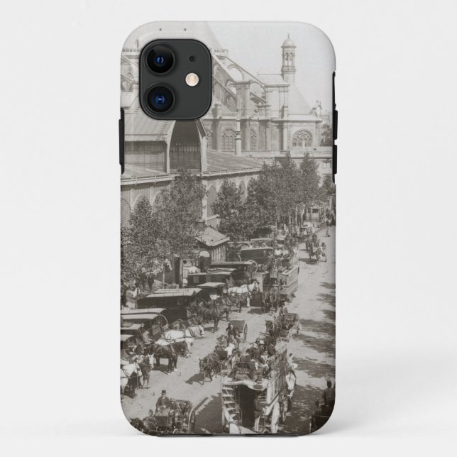 Paris: Les Halles, C1900 Case-Mate iPhone Hülle (Rückseite)