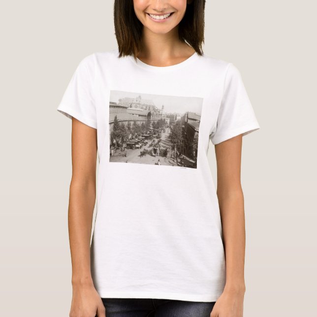 Paris: Les Halles, C1900 T-Shirt (Vorderseite)