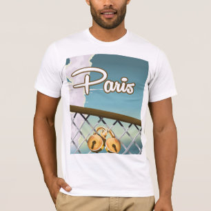 Paris Liebesschlösser T-Shirt