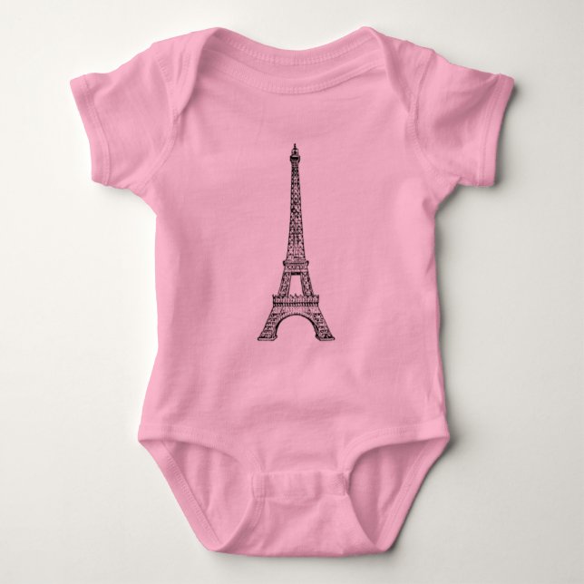 PARIS-LINIE BABY STRAMPLER (Vorderseite)