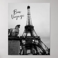 Paris Lit Up Eiffel Tower Bon Voyage Travel