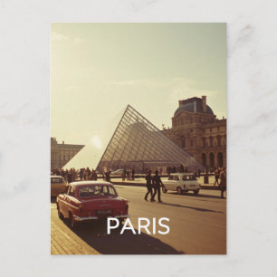 Paris Louvre Postkarte