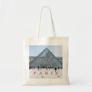 Paris Louvre Pyramide Aussicht Tosack Tragetasche