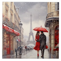 Paris Love: Romantic Winter Eiffel Tower Walk