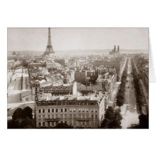 Paris: Luftaufnahme, 1900