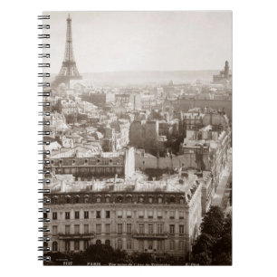 Paris: Luftaufnahme, 1900 Notizblock