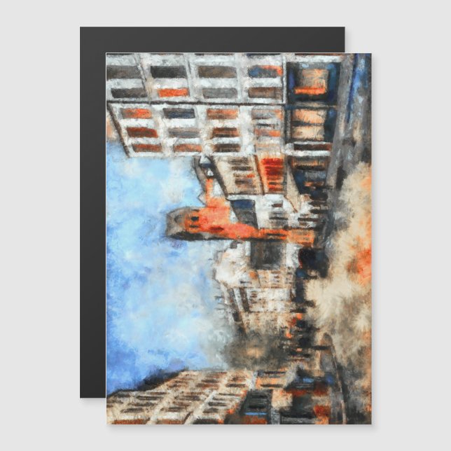 Paris Magnetkarte (Vorne/Hinten)