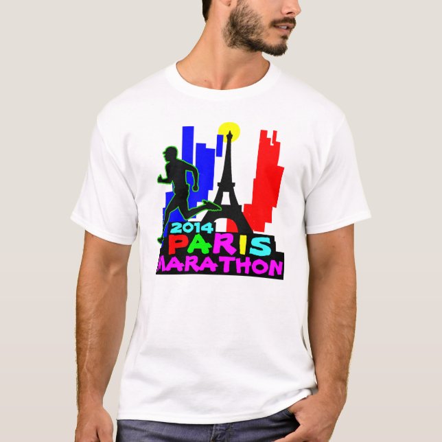 Paris-Marathon-T - Shirts (Vorderseite)