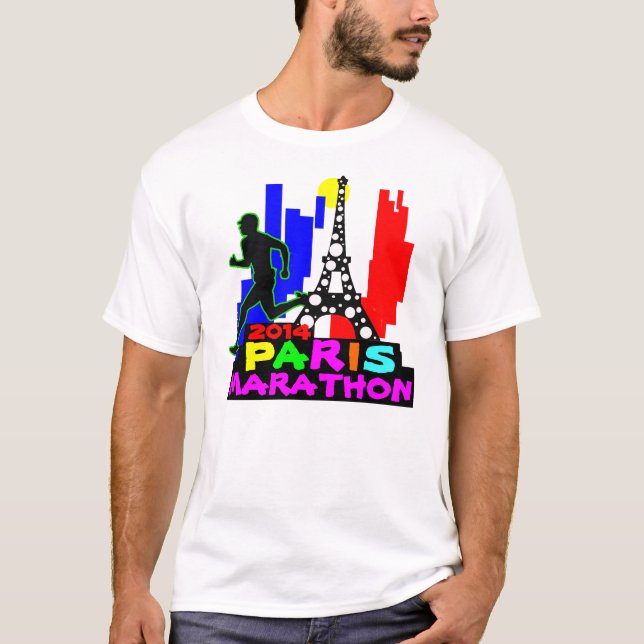 Paris-Marathon-T - Shirts (Vorderseite)