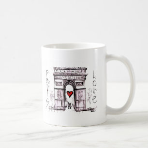Paris mit Liebe Kaffeetasse