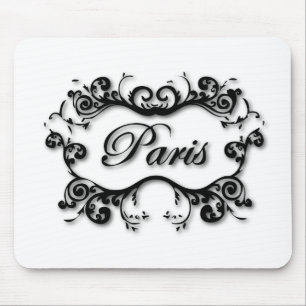 Paris mit Rollen Mousepad