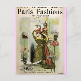 Paris Mode 2 - Postkarte / Einladung / UAWG #18
