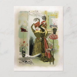 Paris Mode ~ Postkarte / Einladung / UAWG