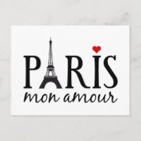 Paris mon amour mit Eiffelturm