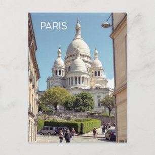 Paris Montmartre Postkarte