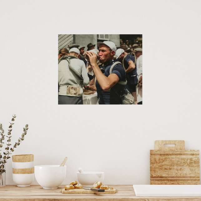 Paris-Nice-Erstsieger Alphonse Schepers Poster (Küche)