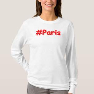 "#Paris" Niedliches Design. Jetzt kaufen T-Shirt