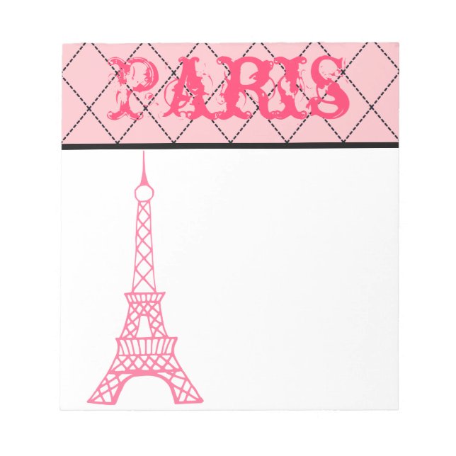 Paris Notepad Notizblock (Vorderseite)