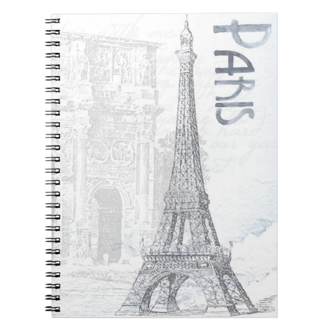 Paris Notizblock (Vorderseite)