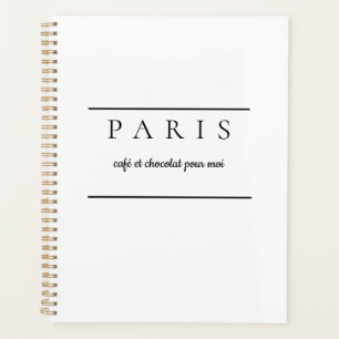 Paris Notizbuch Planer