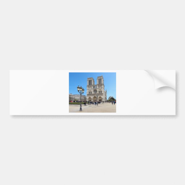 PARIS Notre Dame Autoaufkleber (Vorne)