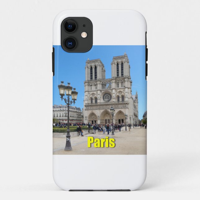 PARIS Notre Dame Case-Mate iPhone Hülle (Rückseite)