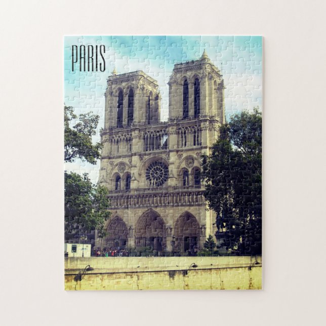 Paris notre dame puzzle (Vertikal)