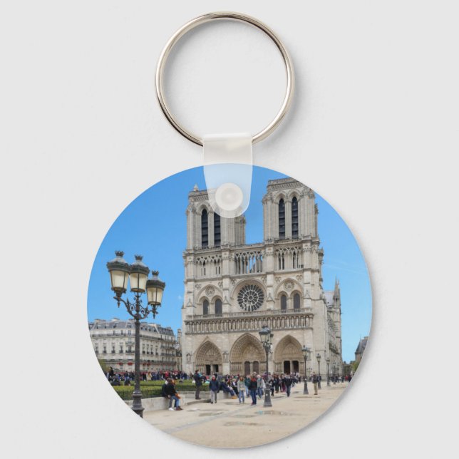 PARIS Notre Dame Schlüsselanhänger (Vorderseite)