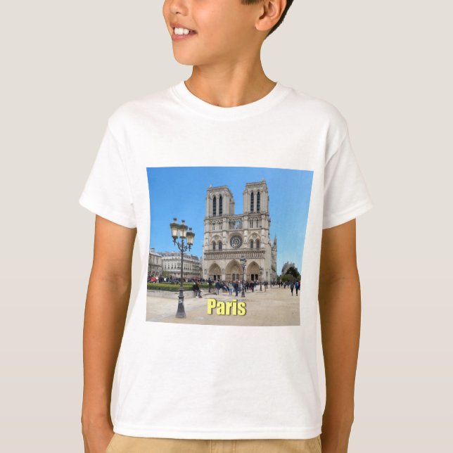 PARIS Notre Dame T-Shirt (Vorderseite)