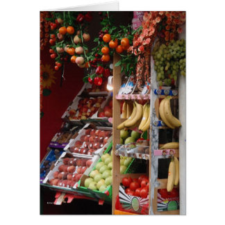 Paris-Obstmarkt-Karte