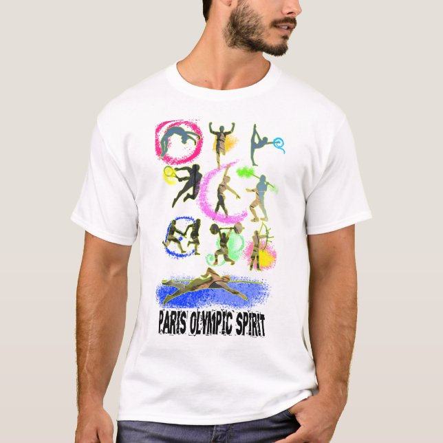 Paris Olympic Spirit T-Shirt (Vorderseite)