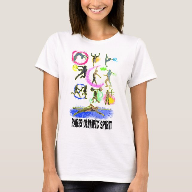 Paris Olympic Spirit T-Shirt (Vorderseite)