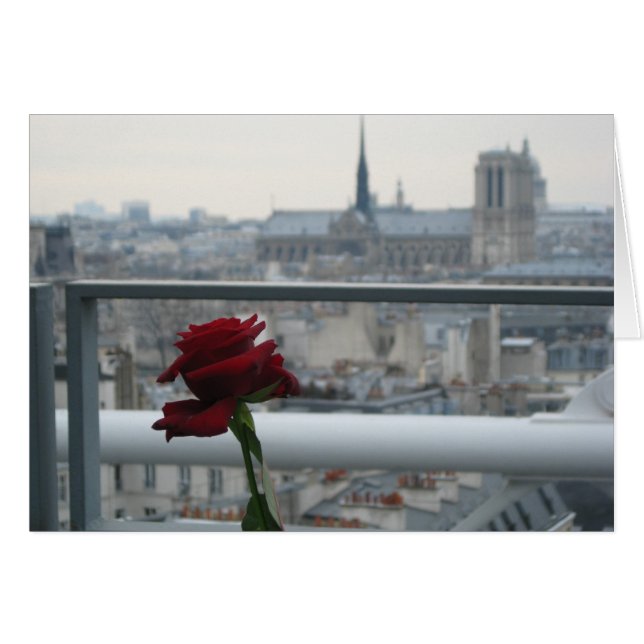 Paris on zu Cloudy day (Vorderseite (Horizontal))
