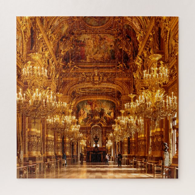 Paris Opera Garnier Räume Aussicht Puzzle (Vertikal)