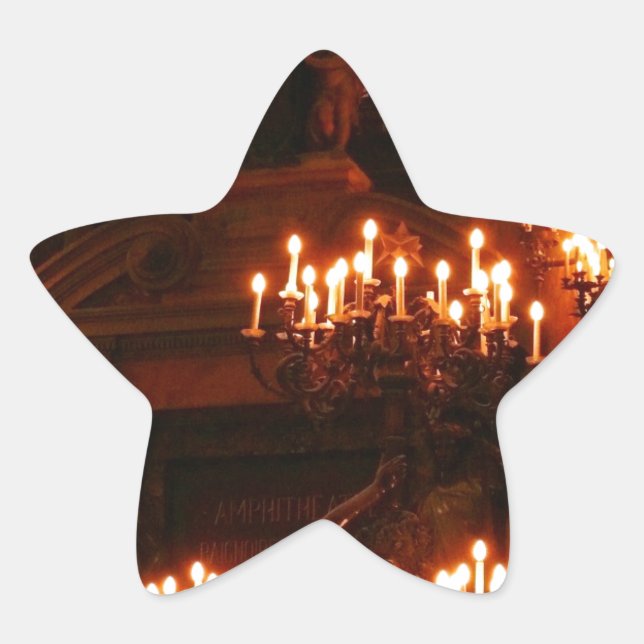 Paris Opera House / Palais Garnier Stern-Aufkleber (Vorderseite)