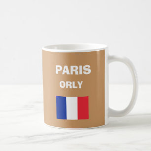 Paris Orly CDG Airport Tasse