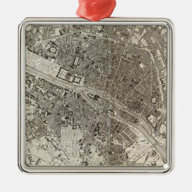Paris Ornament Aus Metall (Vorne)
