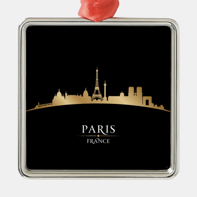 PARIS Ornament - SRF Aus Metall (Vorne)
