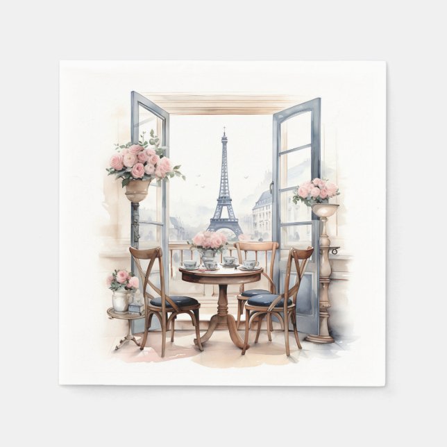 Paris Paper Napkins Serviette (Vorderseite)