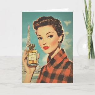 Paris Parfüm und Elegance Einladung